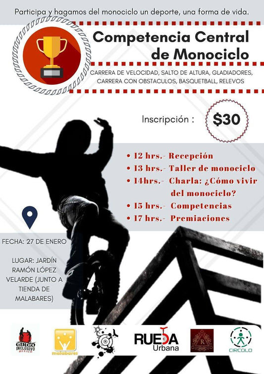 Competencia central de Monociclo 2018