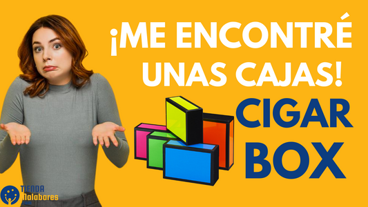 ¡Me encontré unas cajas! (CIGAR BOX)