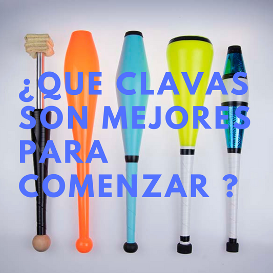 ¿Con que clavas puedo empezar a malabarear?