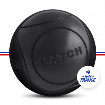 PETANQUE KIT MATCH STRIPE 72 690 Jeu de 3 boules de pétanque Demi-Tendre Acier au carbone