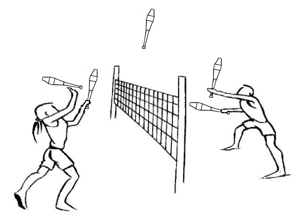 Necesito algo nuevo ¡YA SE!!!, ¡Volleyball con Clavas!