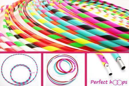 PLAY JUGGLING HULAS HULA PERFECT HOOP 16MM ASSORTED COLOURS